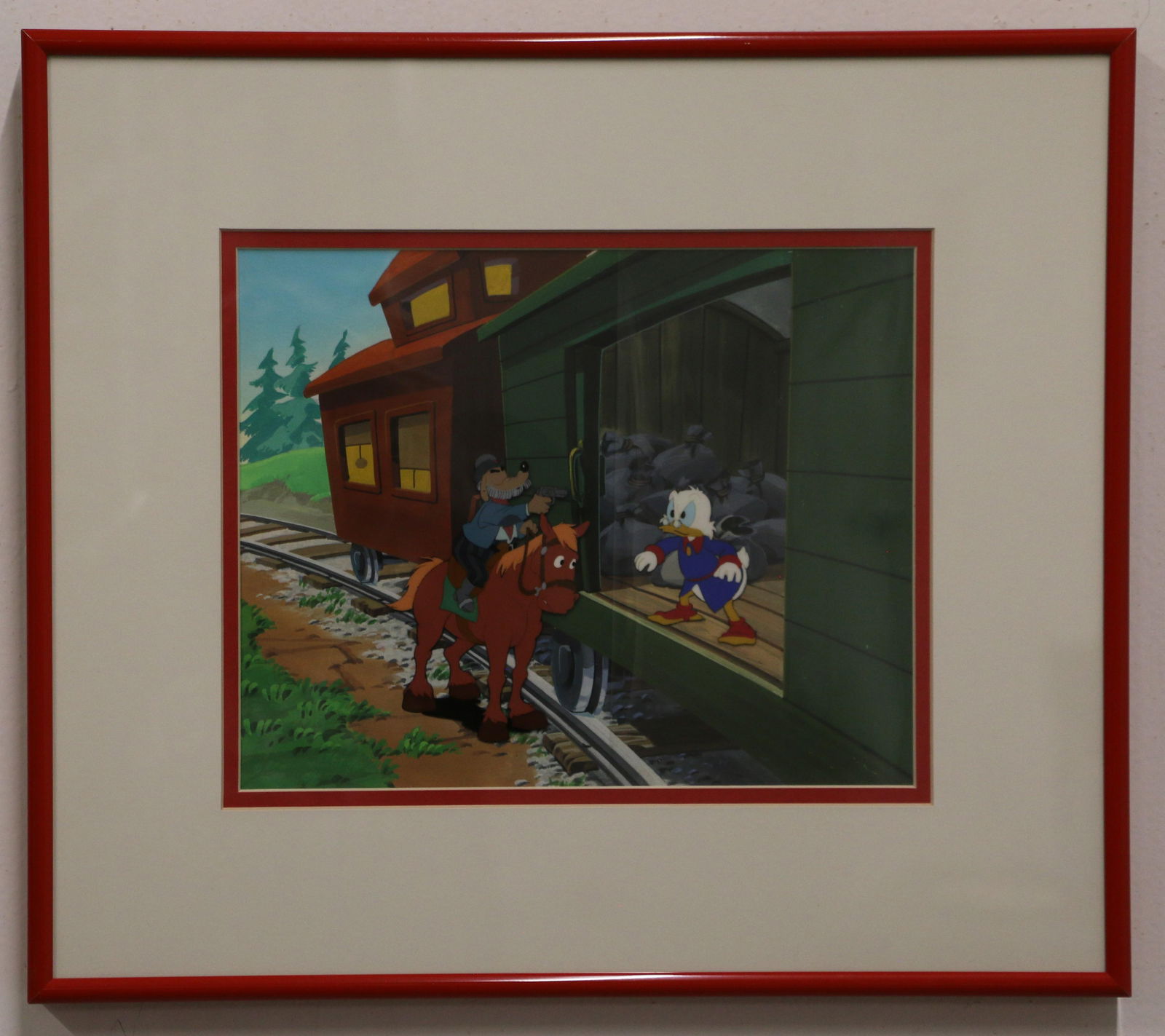 Walt Disney, Uncle Scrooge Cel Painting (1 of 6)