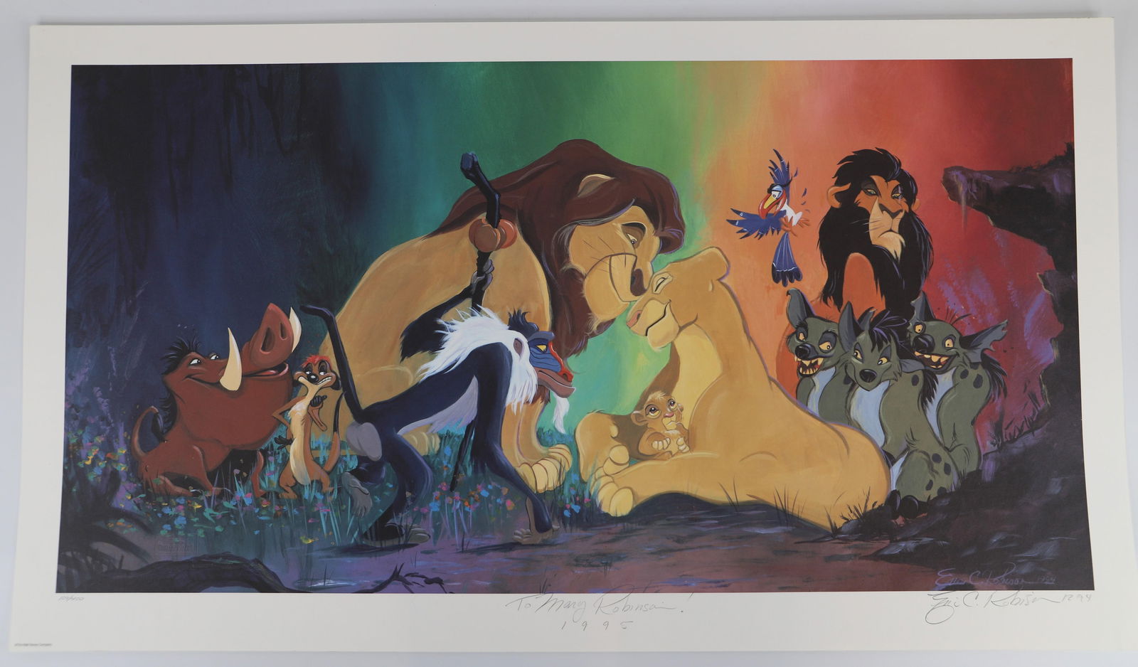 Eric Robison, Signed Lithograph (1 of 6)