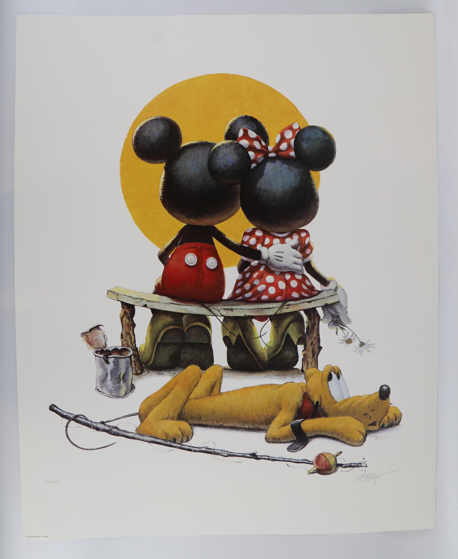 Charles Boyer, Signed Disney Print (1 of 6)