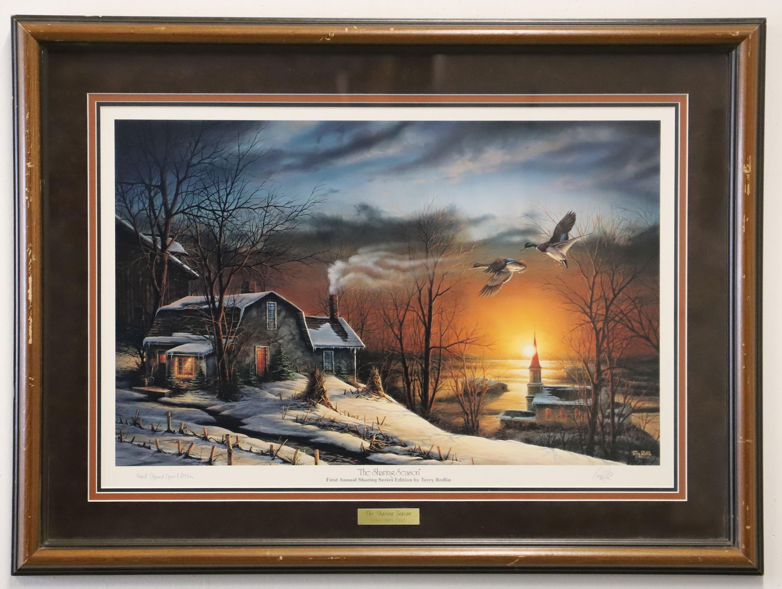 Terry Redlin, Signed Print (1 of 9)