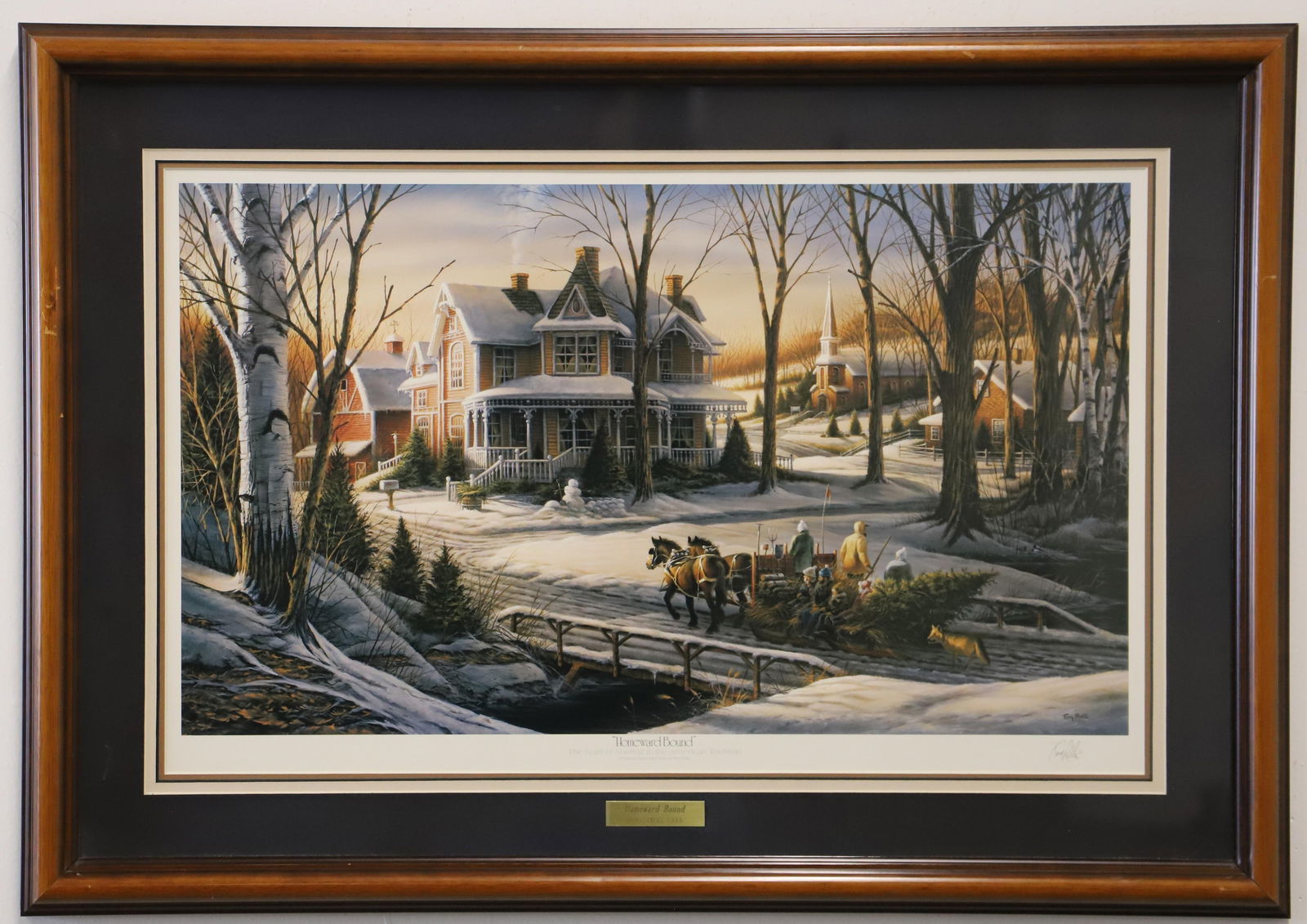 Terry Redlin, Signed Print (1 of 8)