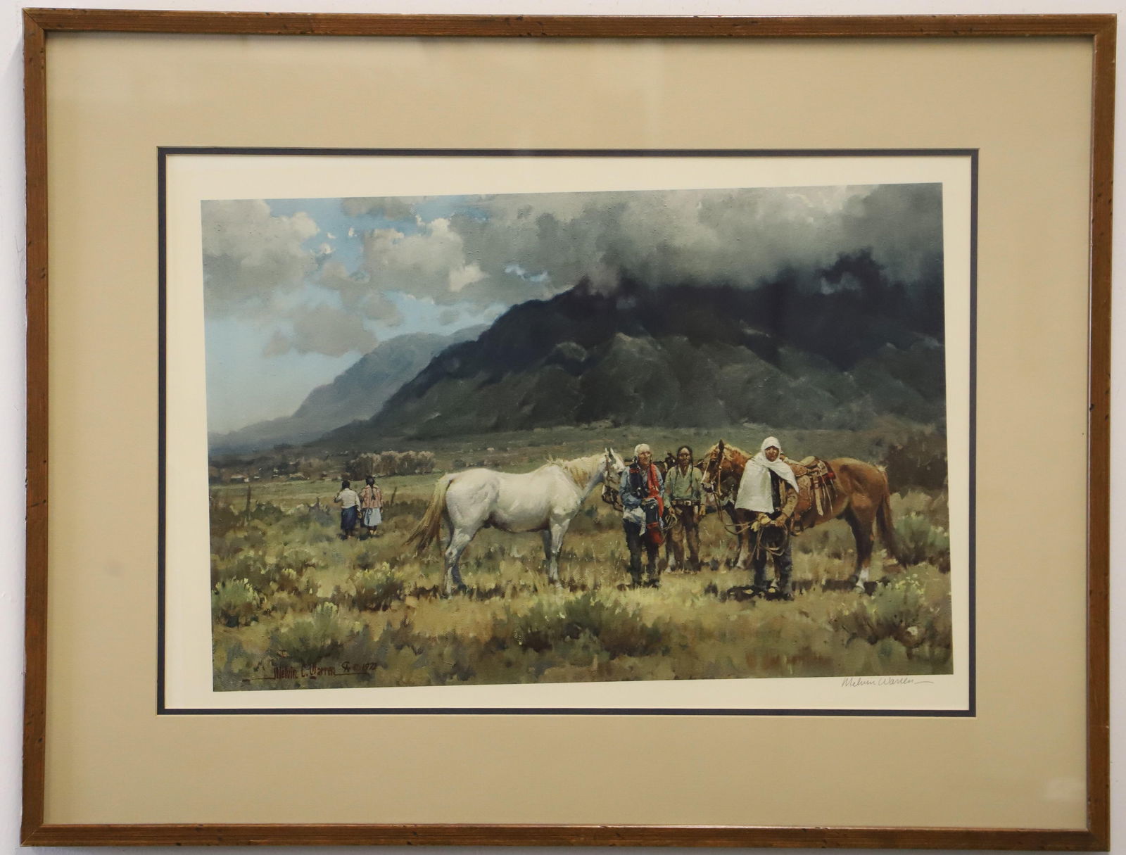 Melvin Warren, Signed Print (1 of 8)