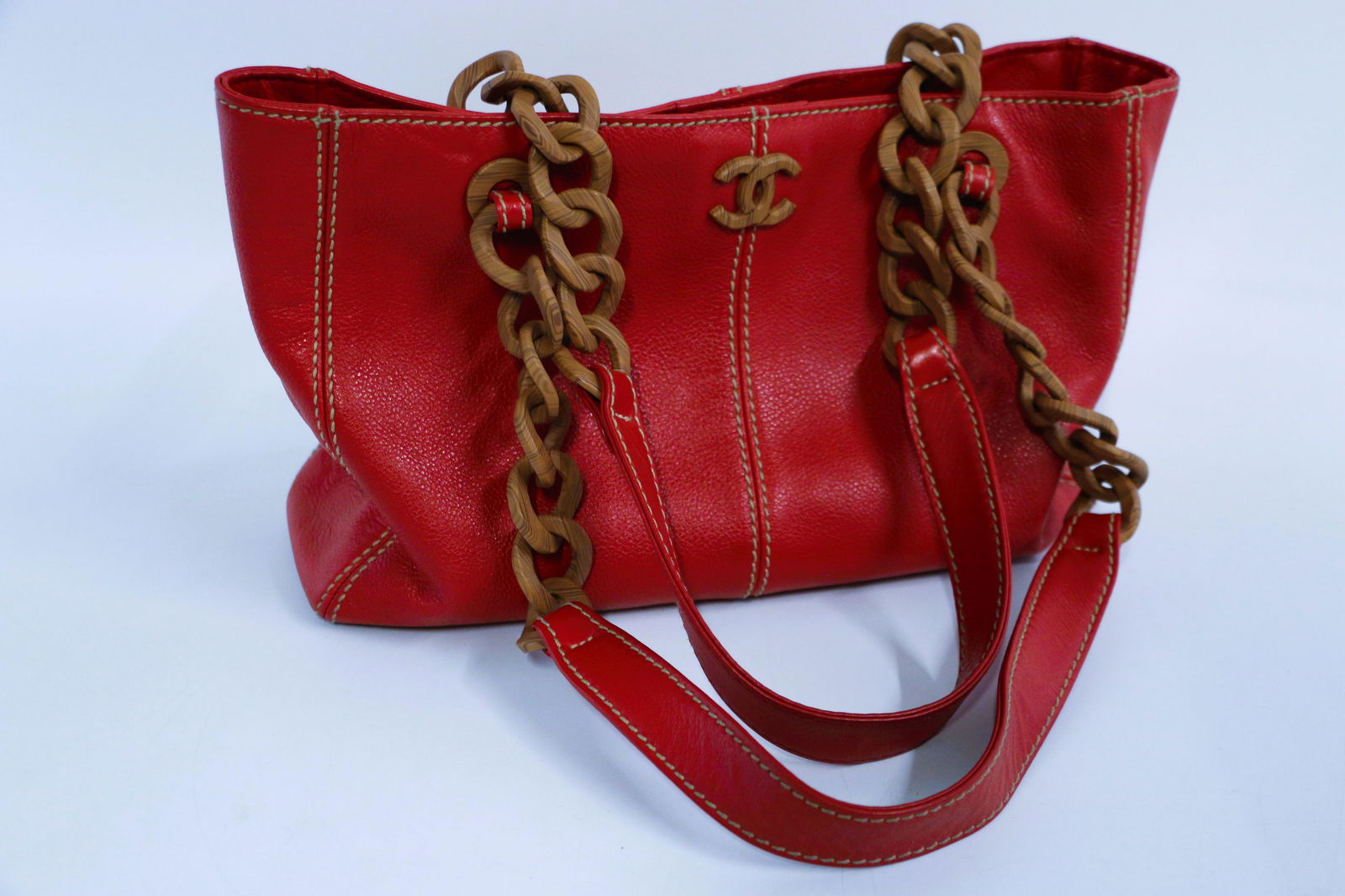 Chanel, Wood Chain Tote (1 of 10)