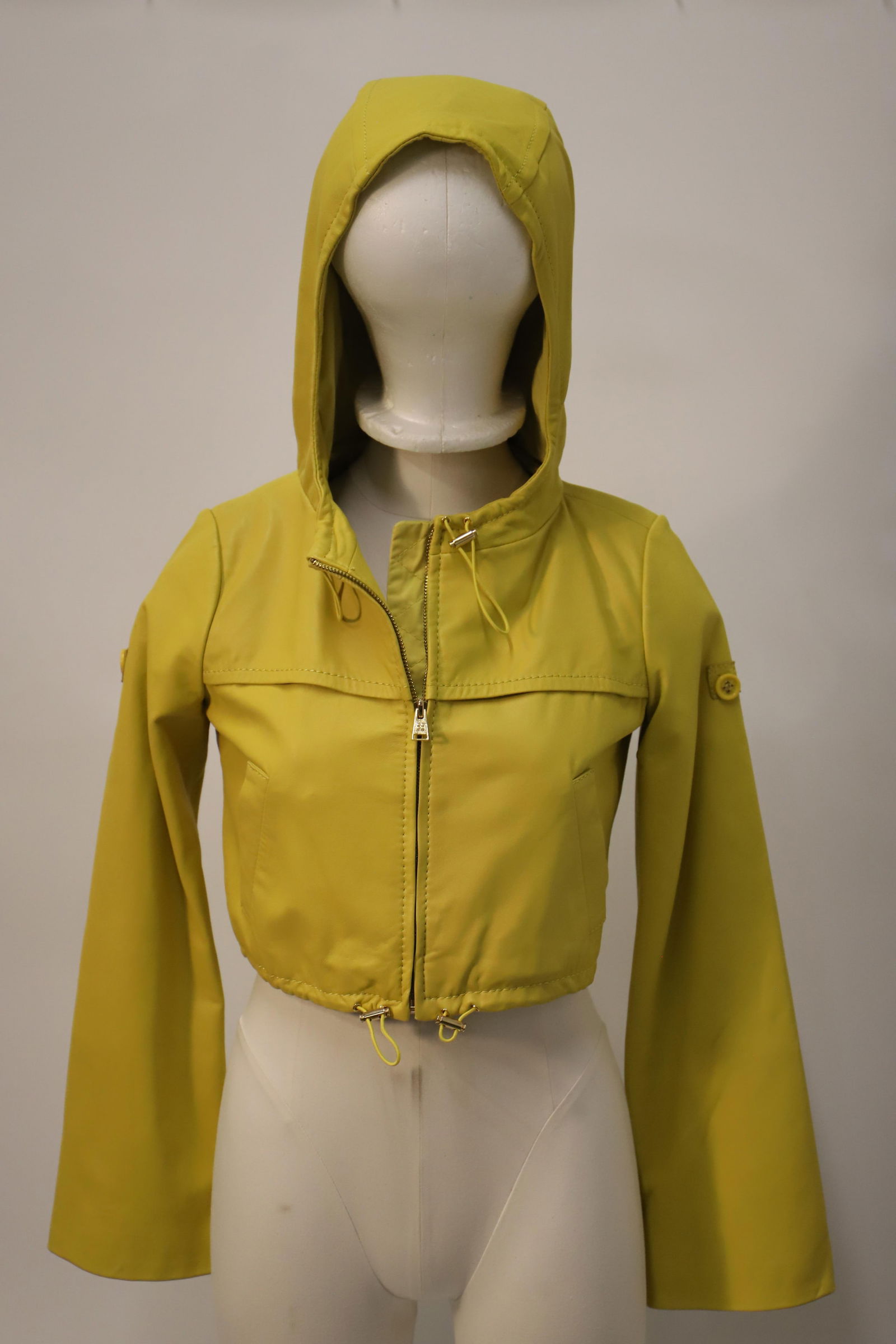 BCBG Mazazria, Leather Coat (1 of 7)