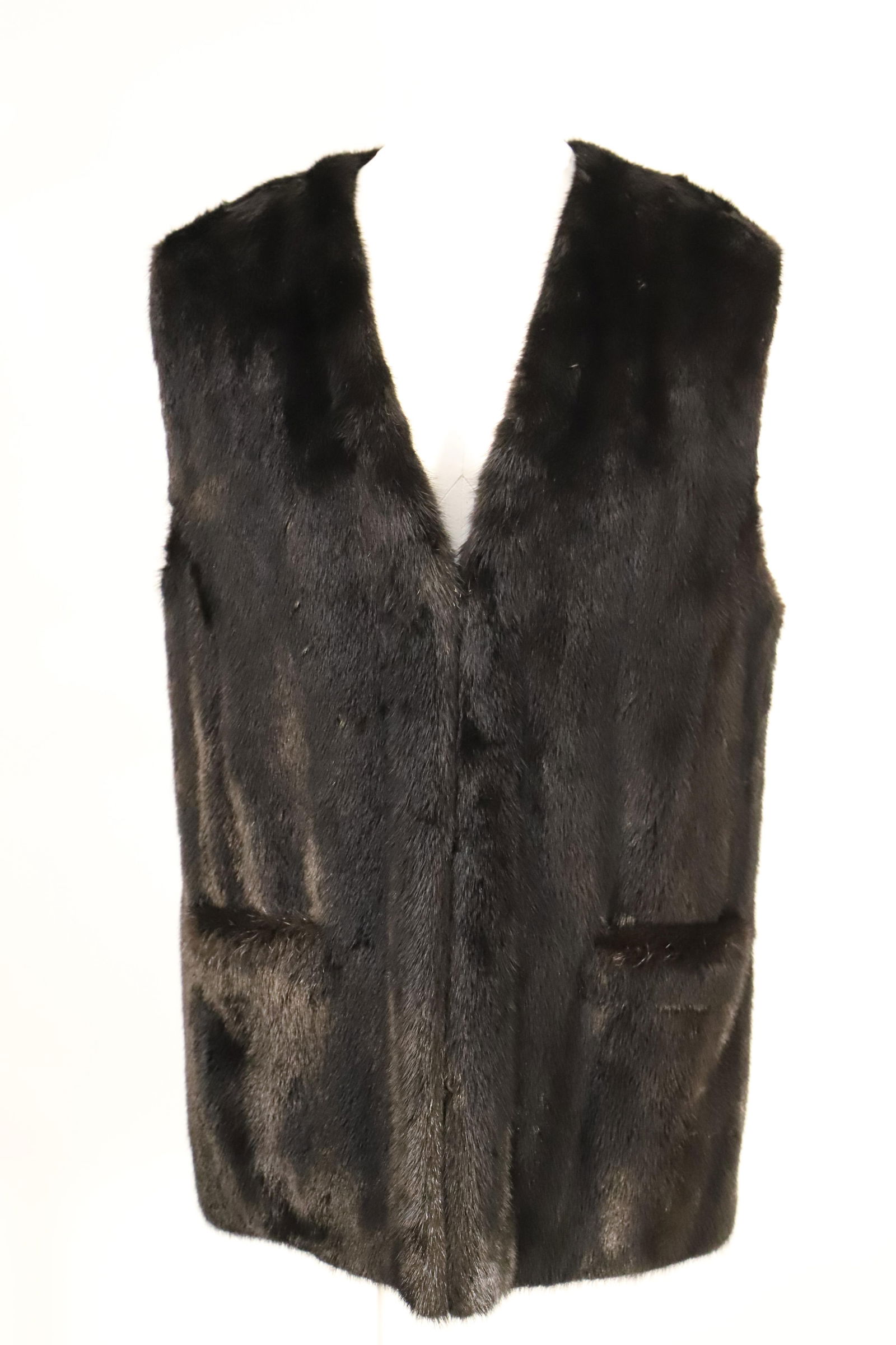 Birger Christensen, Mink, Leather, Vest (1 of 6)