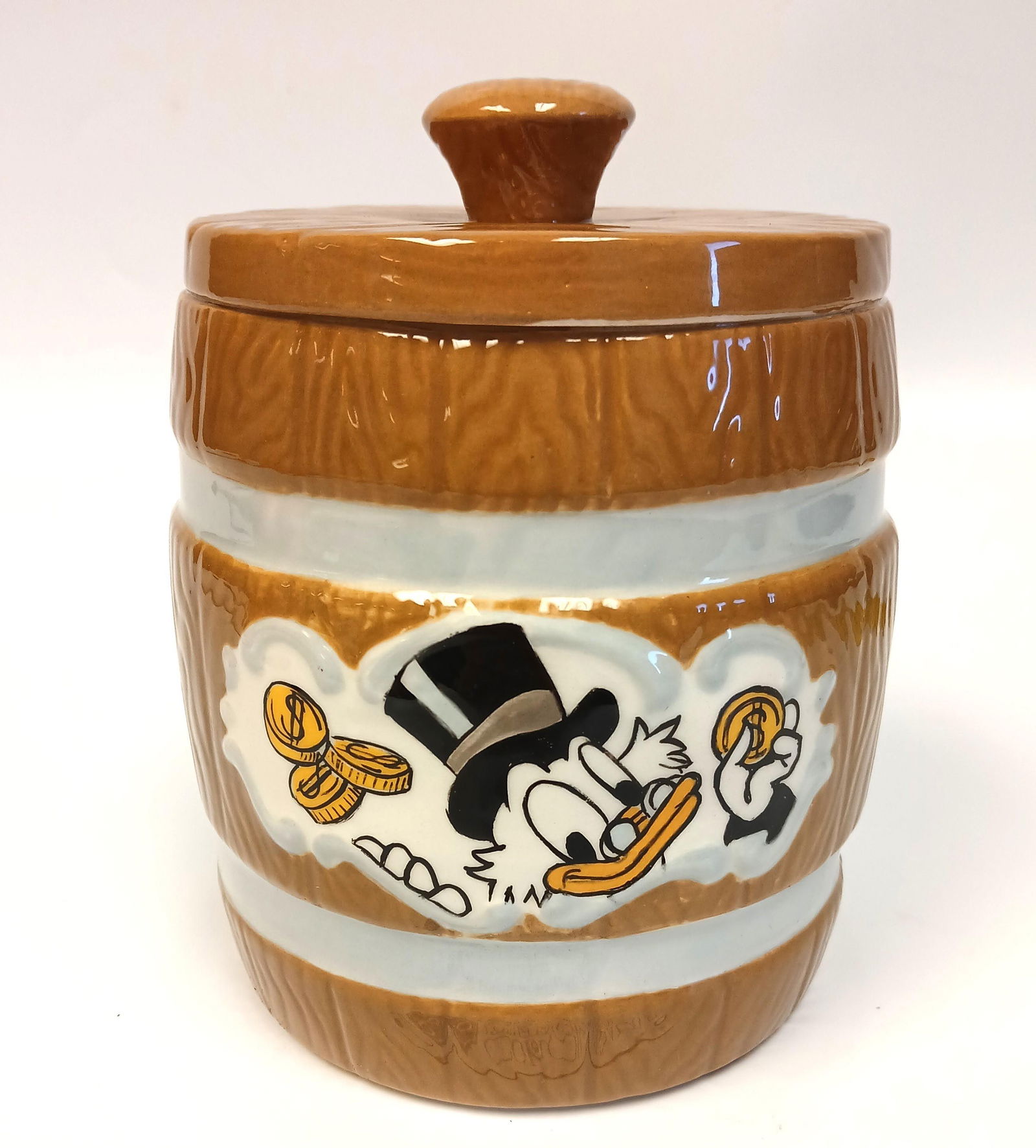 Scrooge McDuck, Vintage Ceramic Coin Bank (1 of 5)