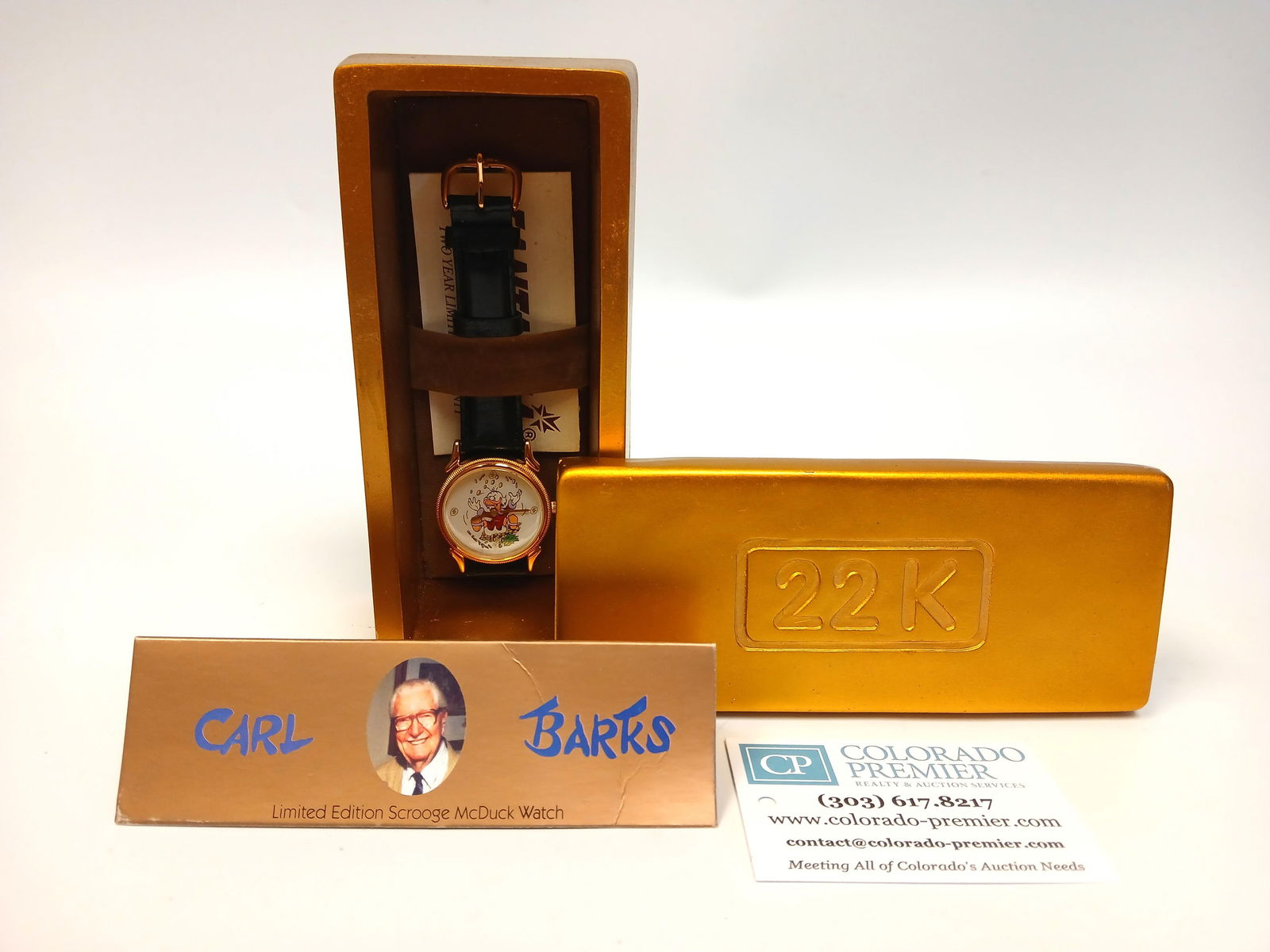 Carl Barks, Limited Edition Scrooge McDuck Watch (1 of 7)