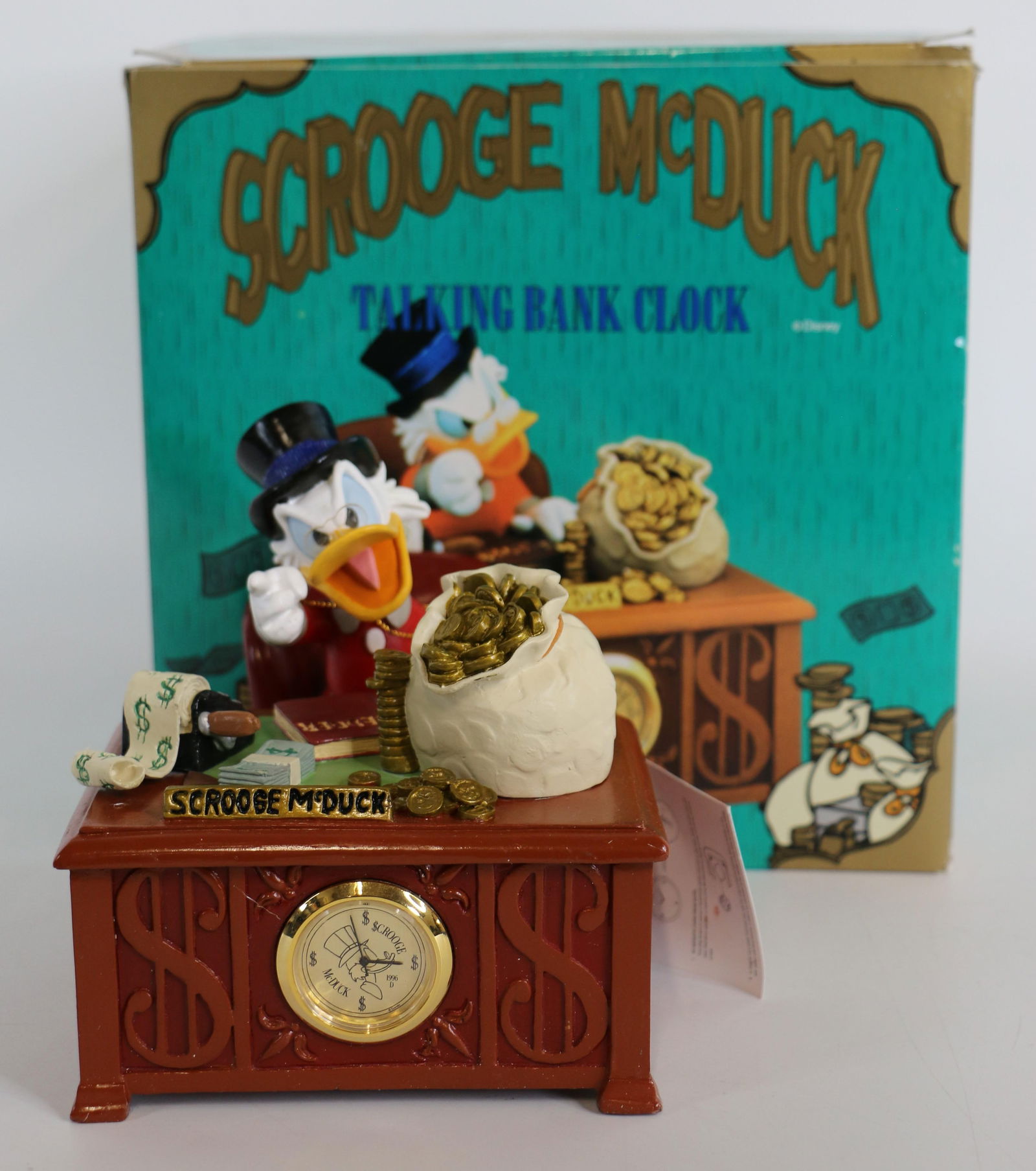 Linden, Scrooge McDuck Talking Bank Clock (1 of 11)