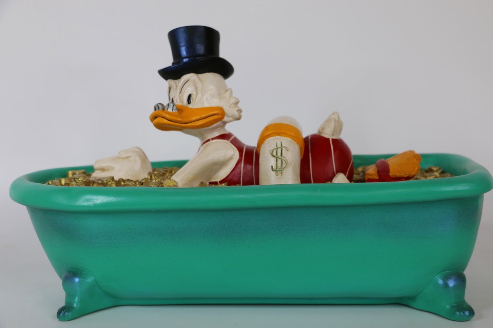Scrooge McDuck, Swimming in Bathtub (1 of 8)