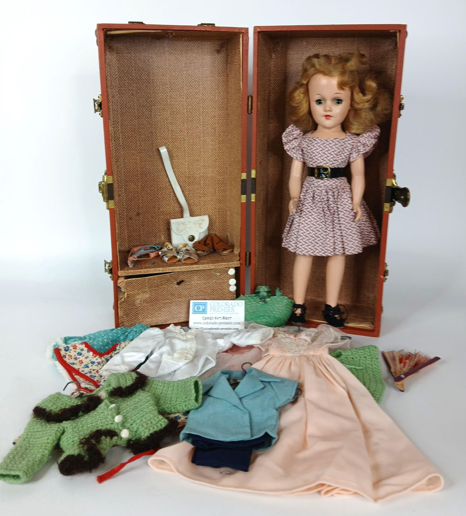 Vintage Mary Hoyer Doll with Case and Accessories (1 of 8)