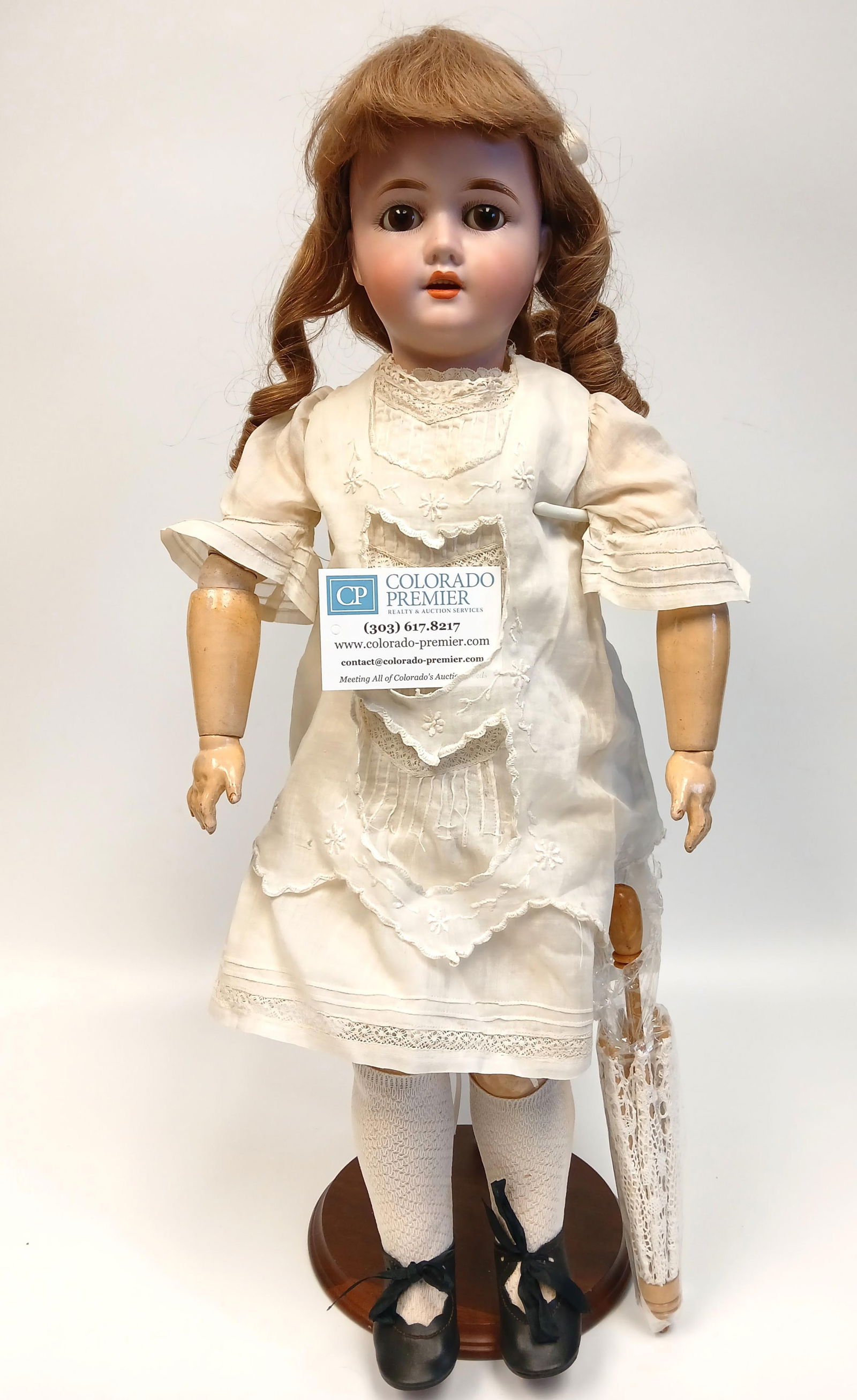 Schoenau & Hoffmeister, Antique Composition Doll (1 of 10)