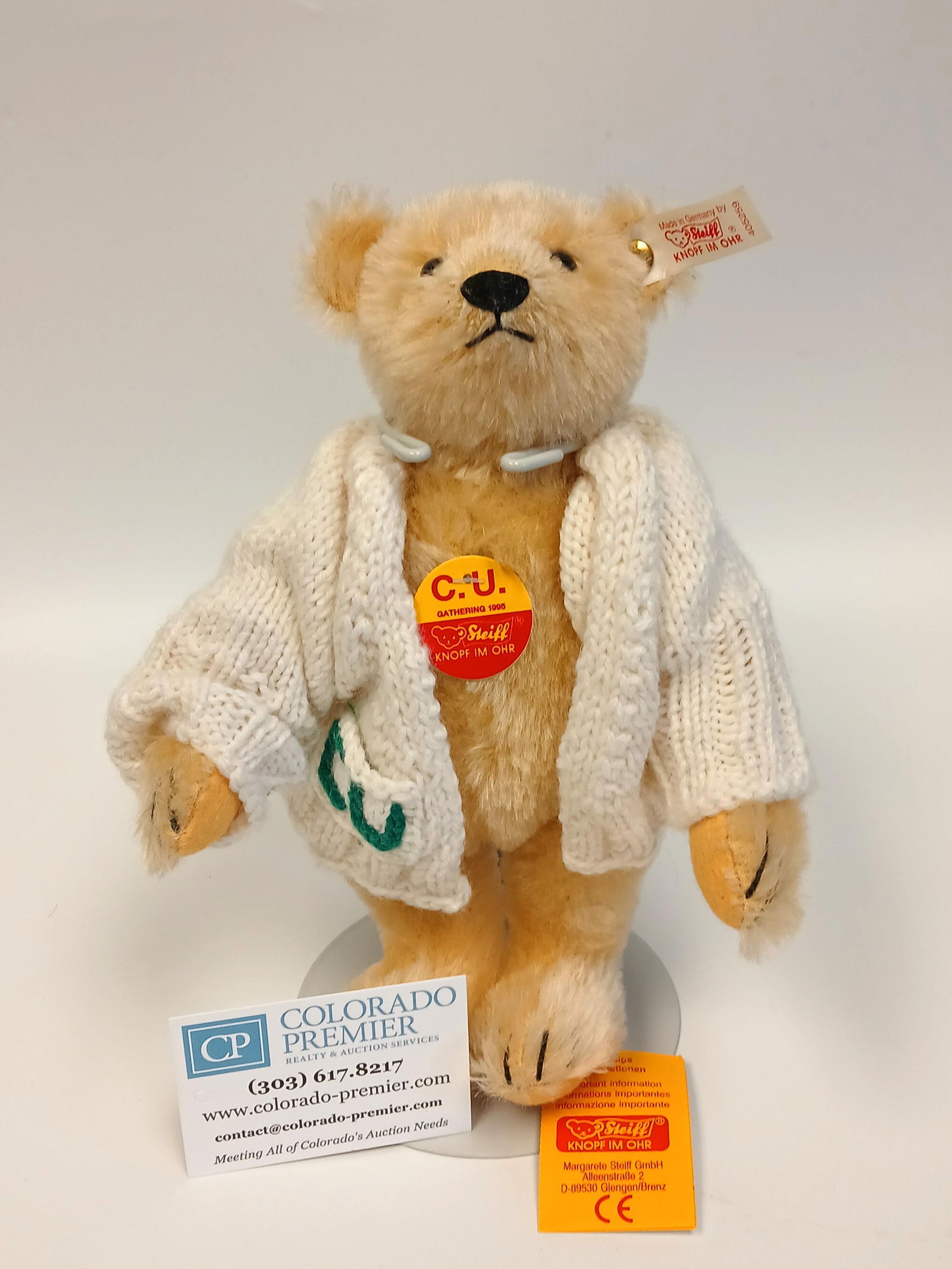 Steiff, Colorado University Teddy Bear (1 of 7)