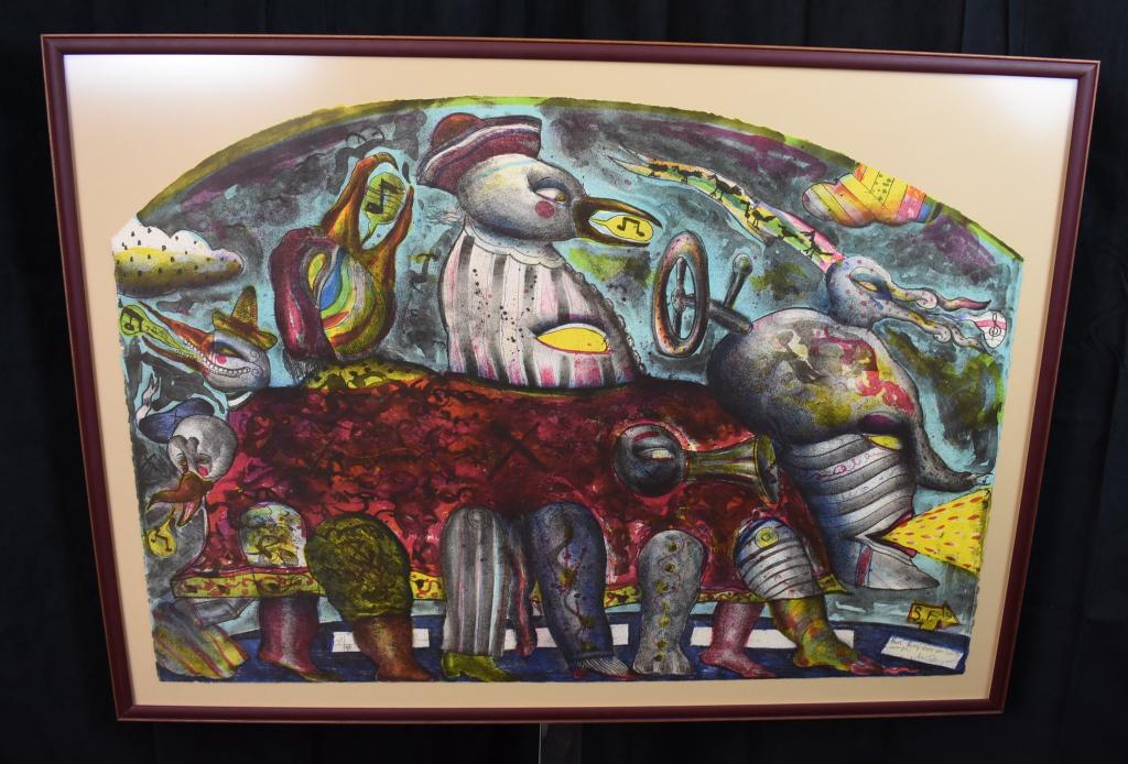 COLUNGA  Alejandro (Mex. b. 1948) - LITHOGRAPH (1 of 9)