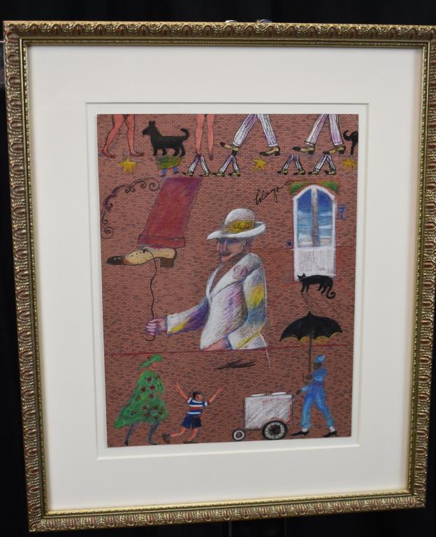 COLUNGA  Alejandro (Mex. b. 1948) - PAINTING (1 of 9)