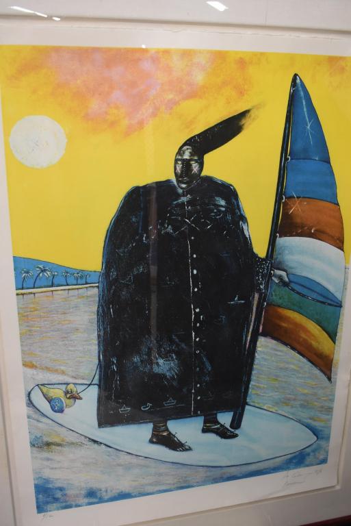 COLUNGA  Alejandro (Mex. b. 1948) - LITHOGRAPH (1 of 6)