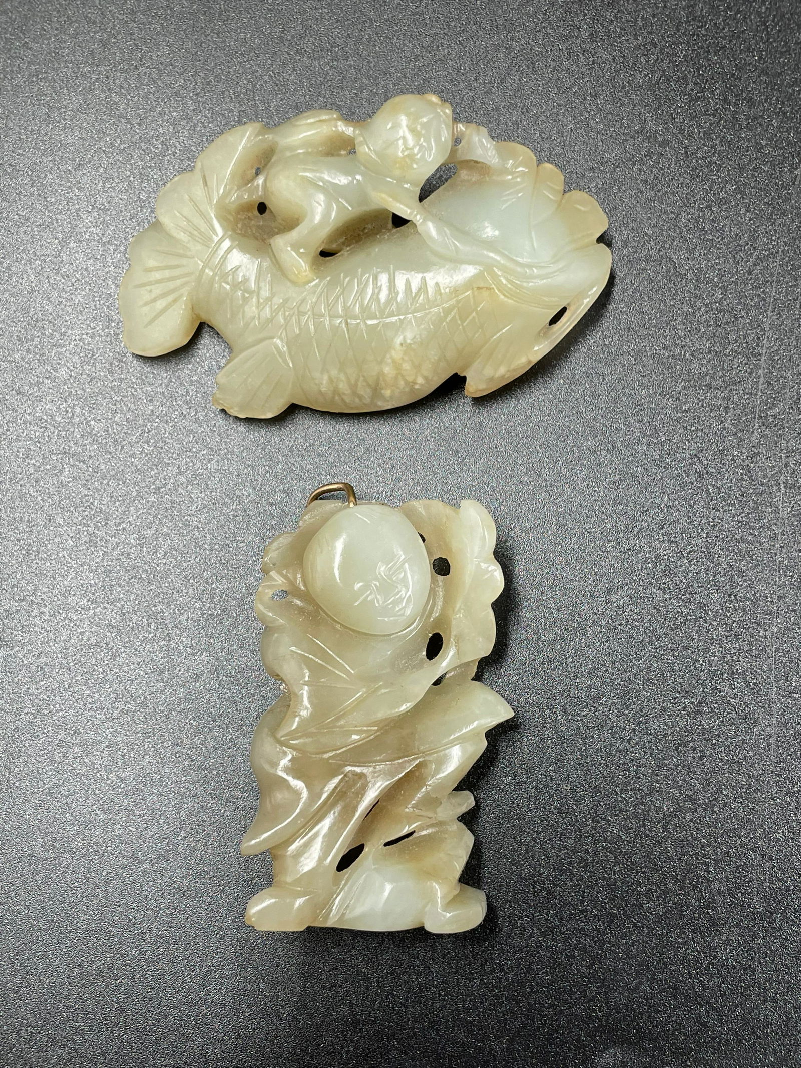 Two Chinese jade kids (1 of 6)