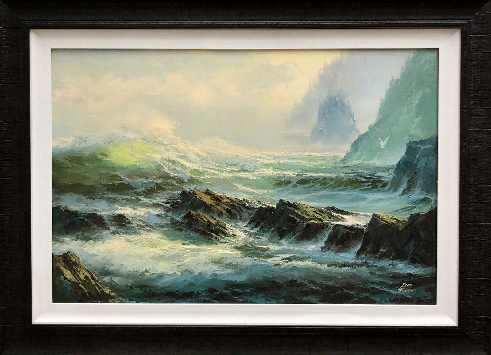 Don Fairbanks "Majestic Seascape" Signed Original Oil (1 of 6)