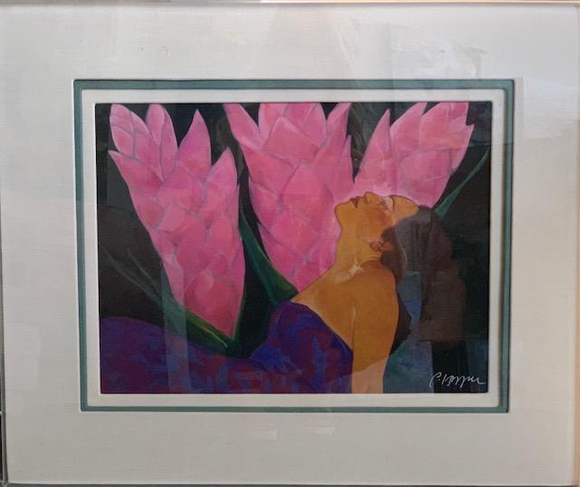 Pegge Hopper "Three Ginger" Signed Lithograph (1 of 4)