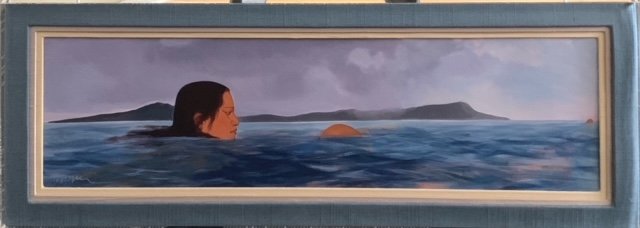 Pegge Hopper "Ho'olewa" Signed Lithograph (1 of 3)