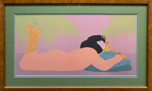 Pegge Hopper "Pua Alo Alo" Signed Lithograph (1 of 4)