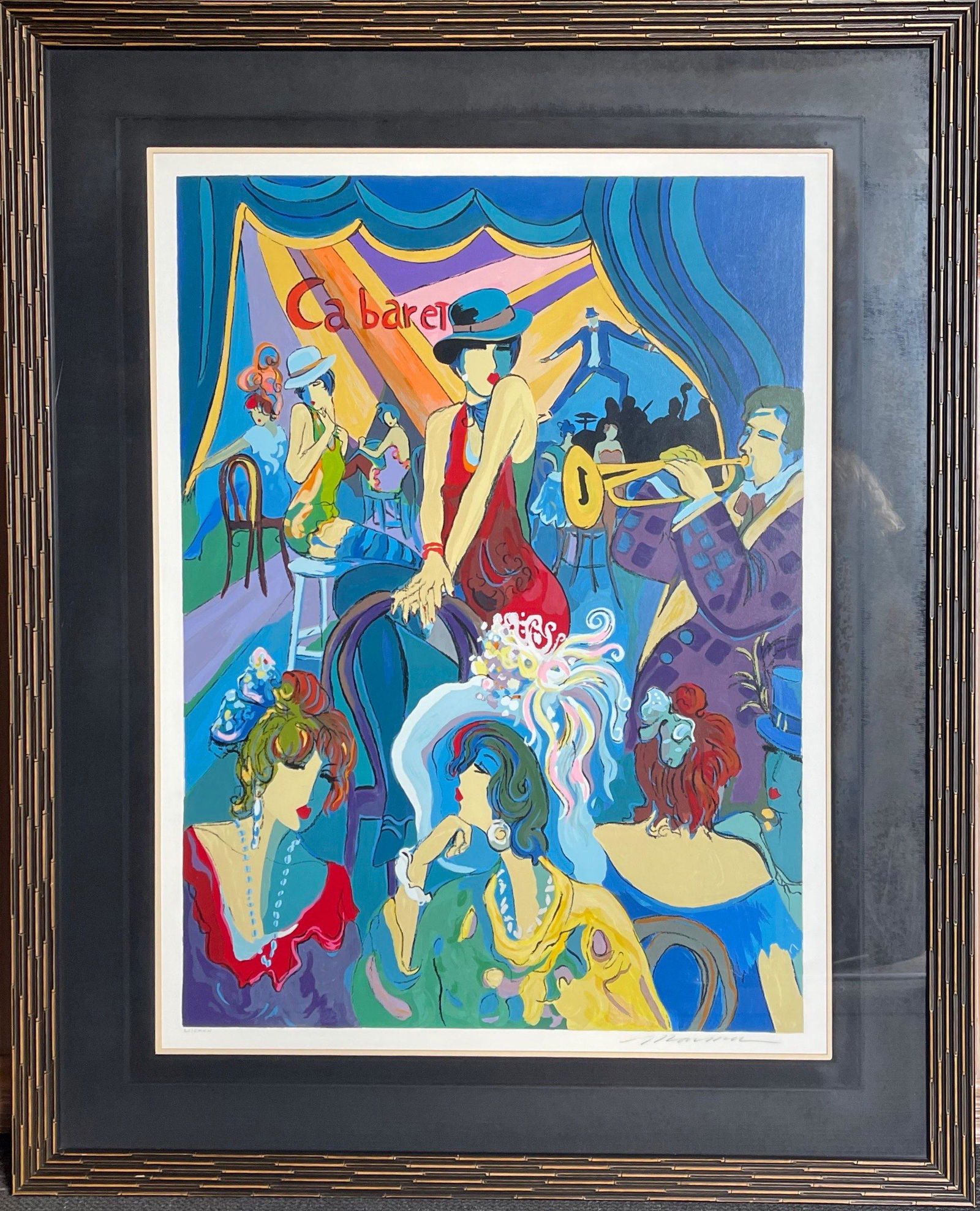 Isaac Maimon "Cabaret" Serigraph Signed (1 of 9)
