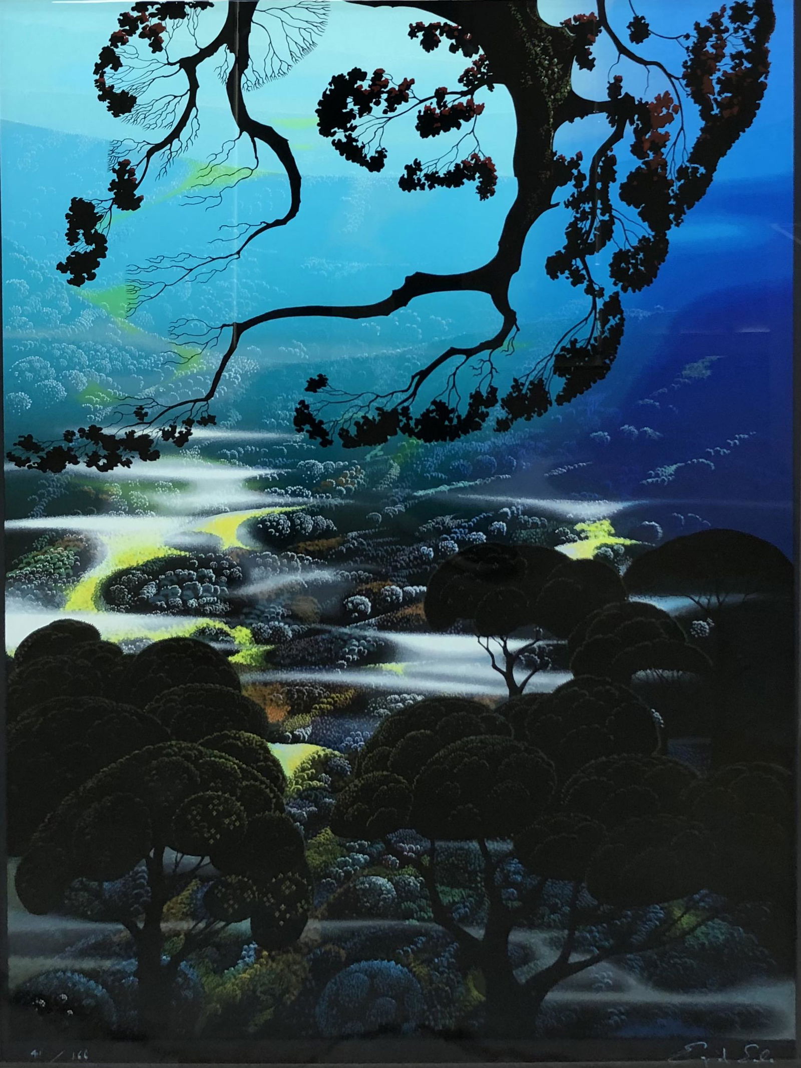 Eyvind Earle "Days End" Serigraph Signed (1 of 8)