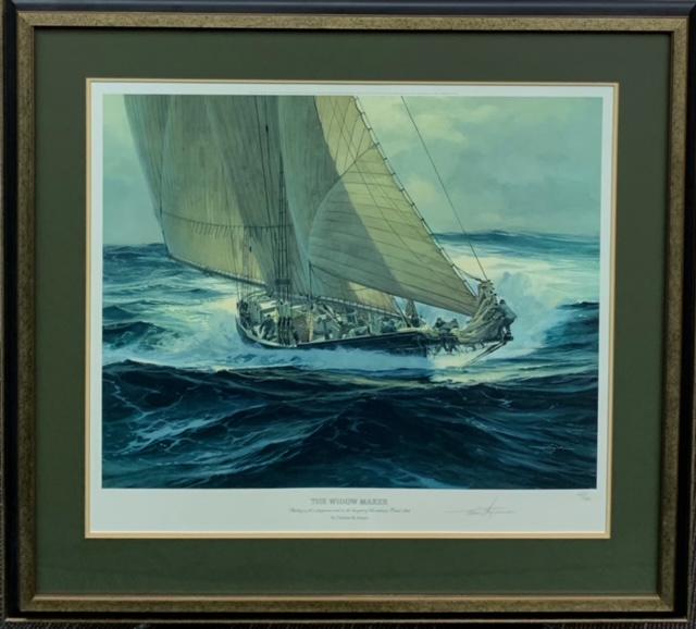 Thomas Hoyne "The Widow Maker" Signed Orig. Litho. (1 of 4)