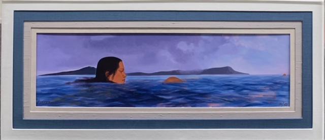 Pegge Hopper "Ho'olewa" Signed Lithograph LE (1 of 6)