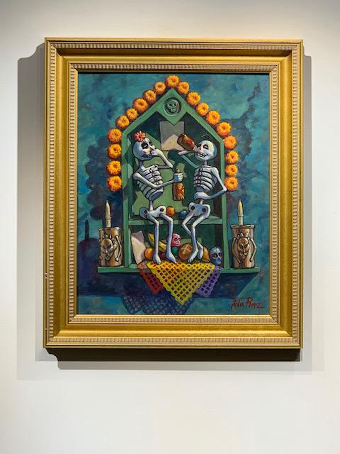 Felix Perez (Day of the Dead) Signed Original Oil (1 of 3)