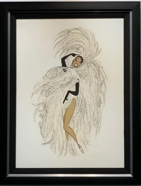 Al Hirschfeld "Josephine Baker in Paris" Lithograph (1 of 3)