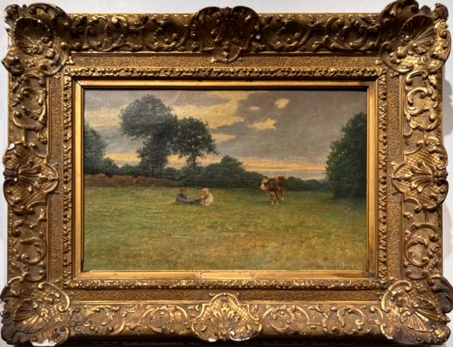 Jean-Alfred Desbrosses Signed Oil on Canvas (1 of 12)