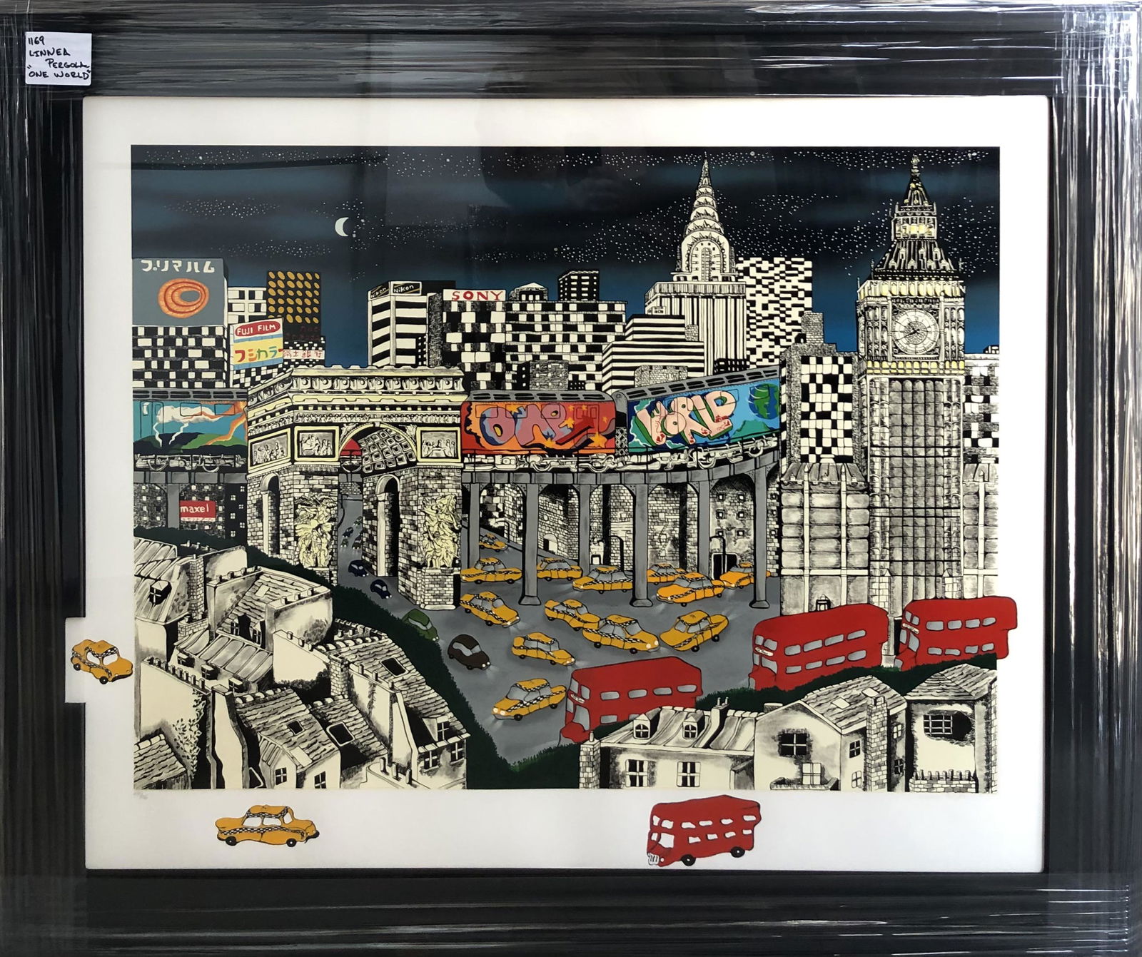 Linnea Pergola "One World" Serigraph Signed (1 of 10)