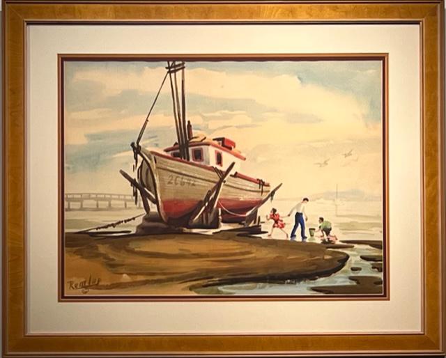 Remlap Original Watercolor Signed (1 of 10)