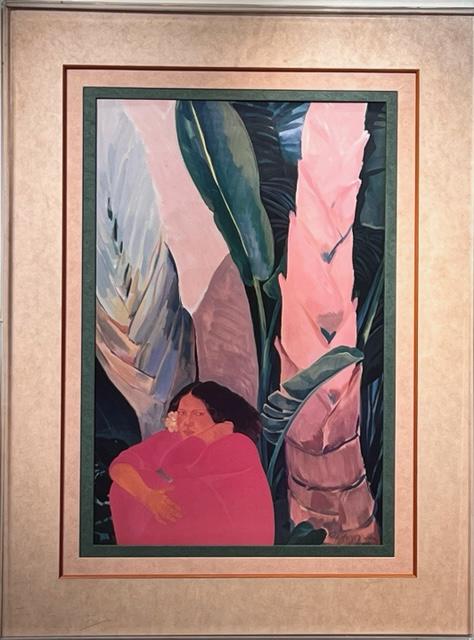 Pegge Hopper "Okapaka Kauai" Signed Lithograph (1 of 10)