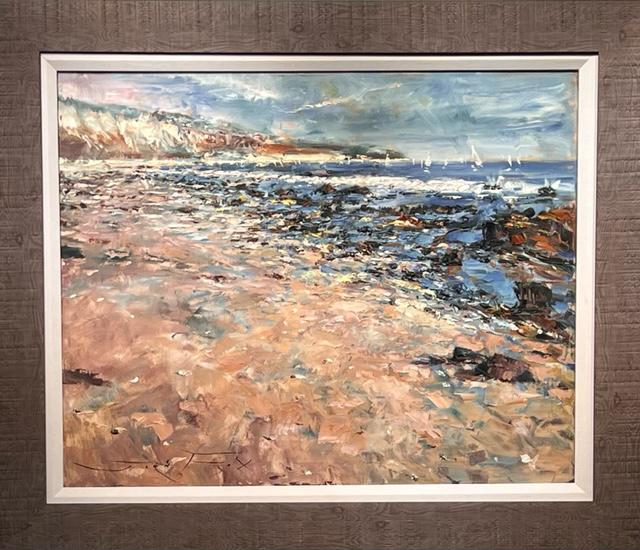 Jorn Fox Impressionist Signed Oil and Acrylic on Canvas (1 of 11)