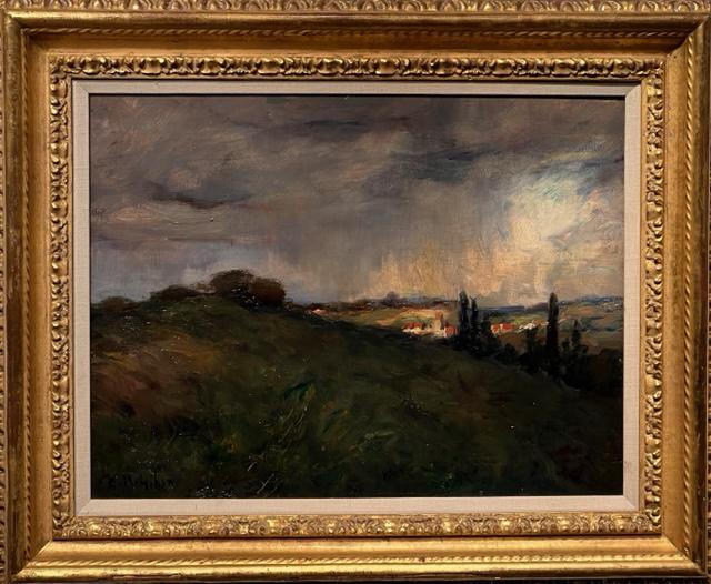 Clarence Gihon Signed Original Oil on Canvas (1 of 8)