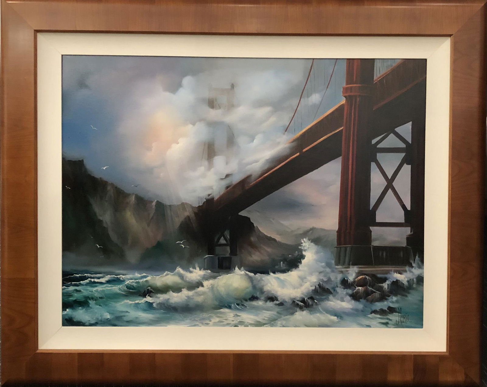 Maria "Golden Gate Bridge" Signed Giclee (1 of 4)