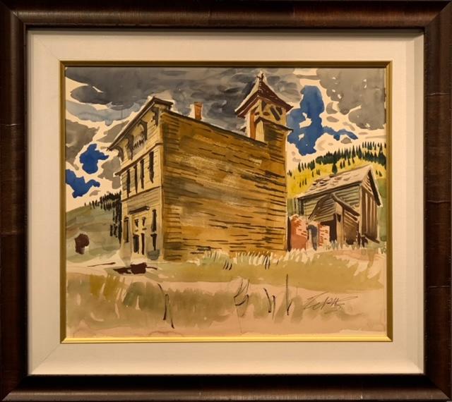Milford Zornes Signed Mid-Century Original Watercolor (1 of 7)