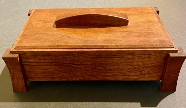 Howard Felger Custom Decorative Box Mahogany (1 of 4)