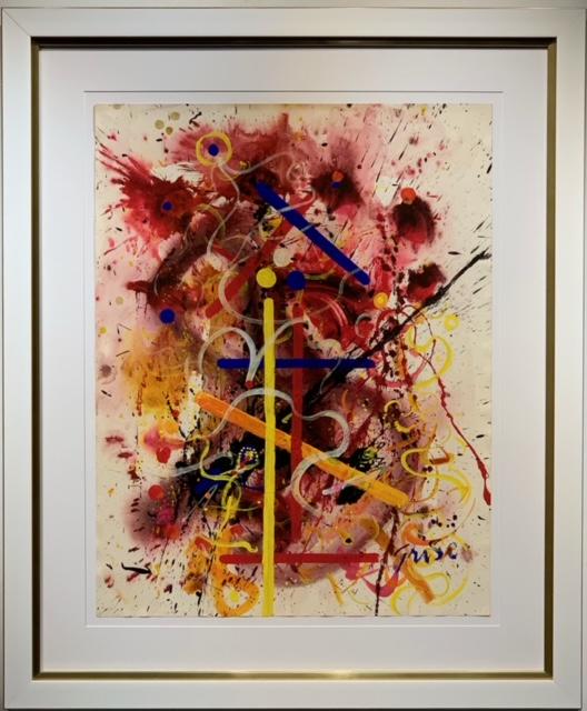 Hendrik Grise Abstract Expressionist Signed Acrylic (1 of 5)