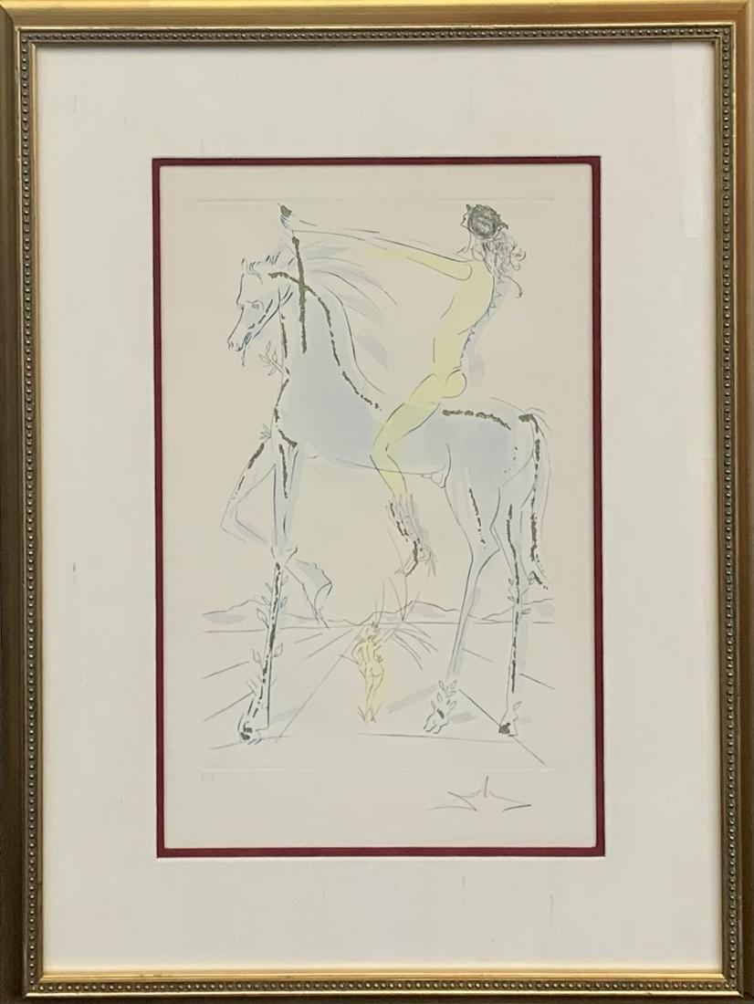 Salvador Dali "The Song of Songs" Signed Etching (1 of 5)