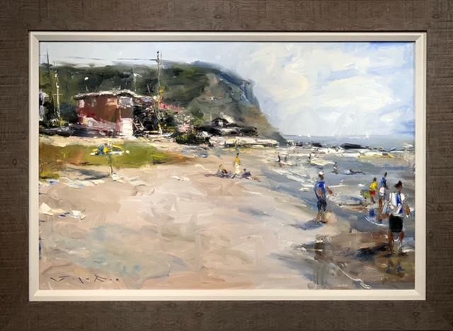 Jorn Fox Impressionist Signed Oil and Acrylic on Canvas (1 of 7)