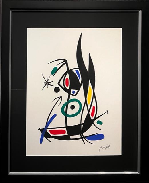 Joan Miro Abstract Signed Lithograph (1 of 7)
