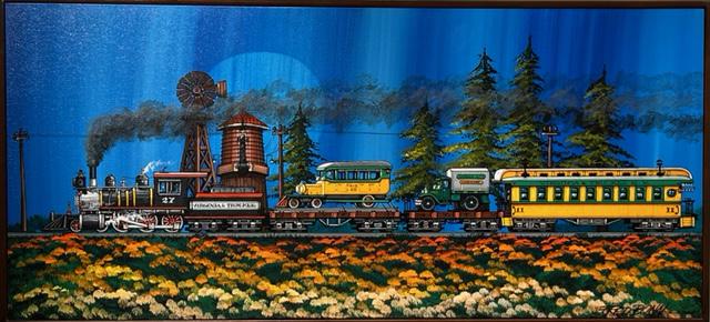 Fred Bonn (Virginia & Truckee Train) Signed Original (1 of 10)