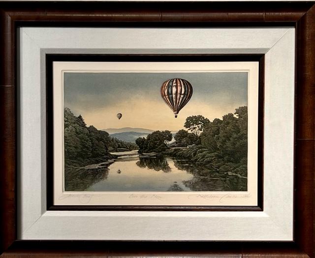 Kathleen Cantin "Over The River" Signed Etching (1 of 10)