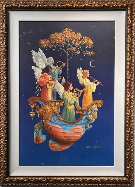 James Christensen "Evening Angels" Serigraph Signed (1 of 12)