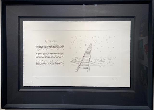 Bob Dylan "Forever Young" Signed Etching LE (1 of 6)