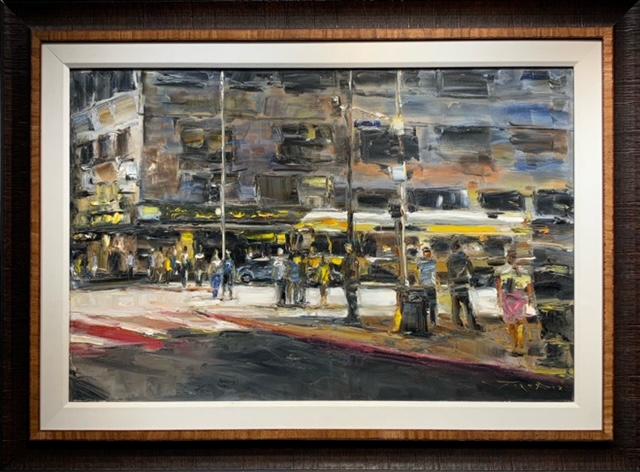 Jorn Fox Impressionist Signed Original Oil on Canvas (1 of 5)