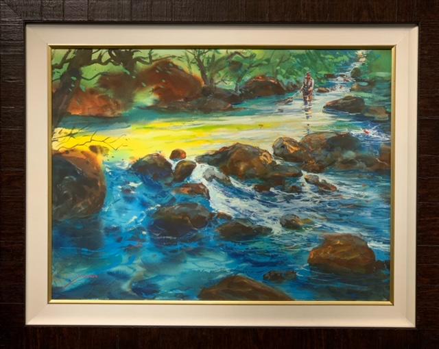 Michael Schofield (On The Rocks) Signed Giclee: Artist: Michael Schofield Title: (On The Rocks) Medium: Giclee Art Dimensions: 19 H x 25 W inches Framed Dimensions: 26 H x 33 W inches ARTIST BIO: Michael S
