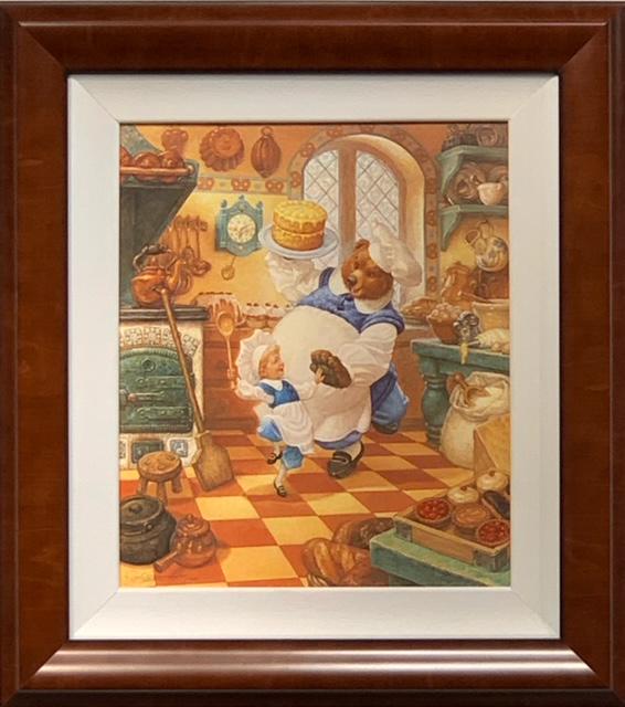 Scott Gustafson "Pat-A-Cake" Signed Litho Whimsical (1 of 7)